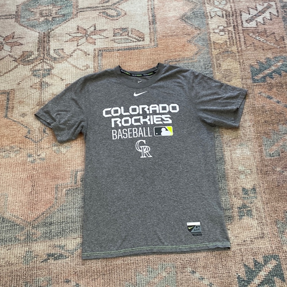 Rockies baseball tee